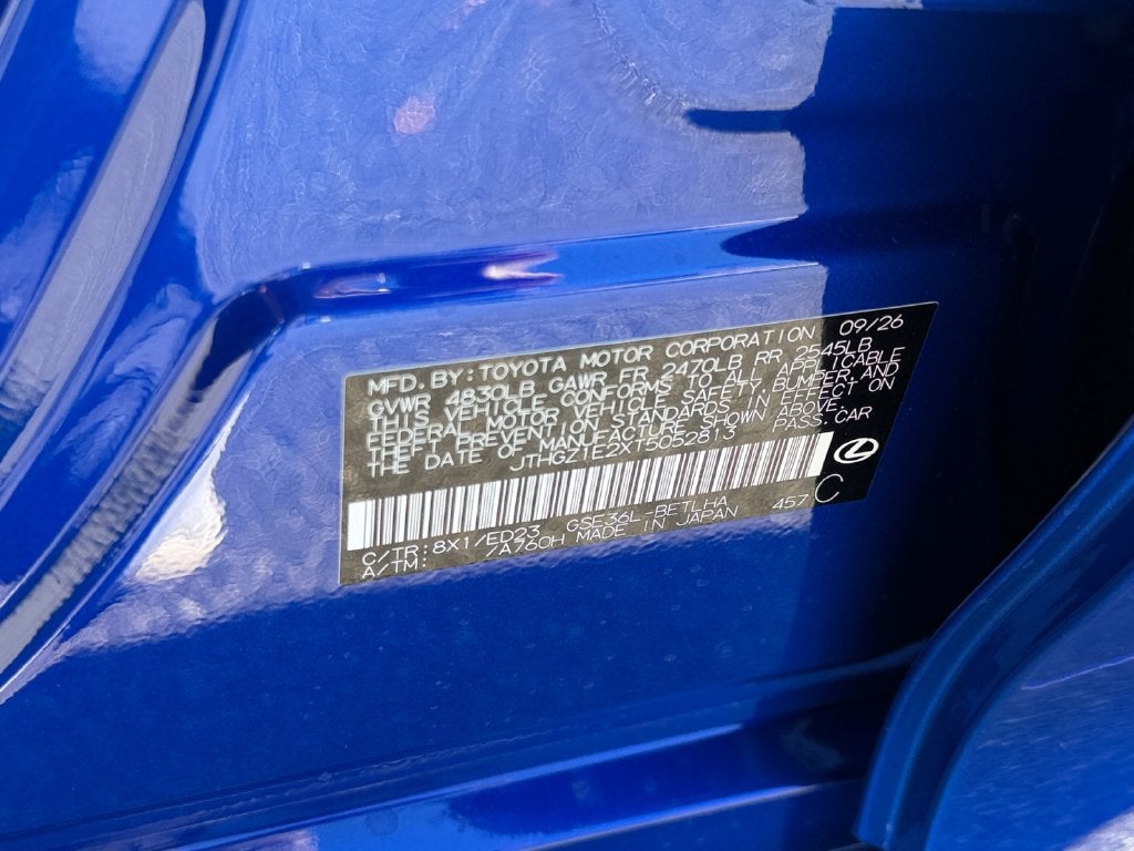 2026 Lexus IS F SPORT AWD