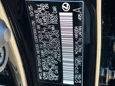 2025 Lexus UX 300h F SPORT Design