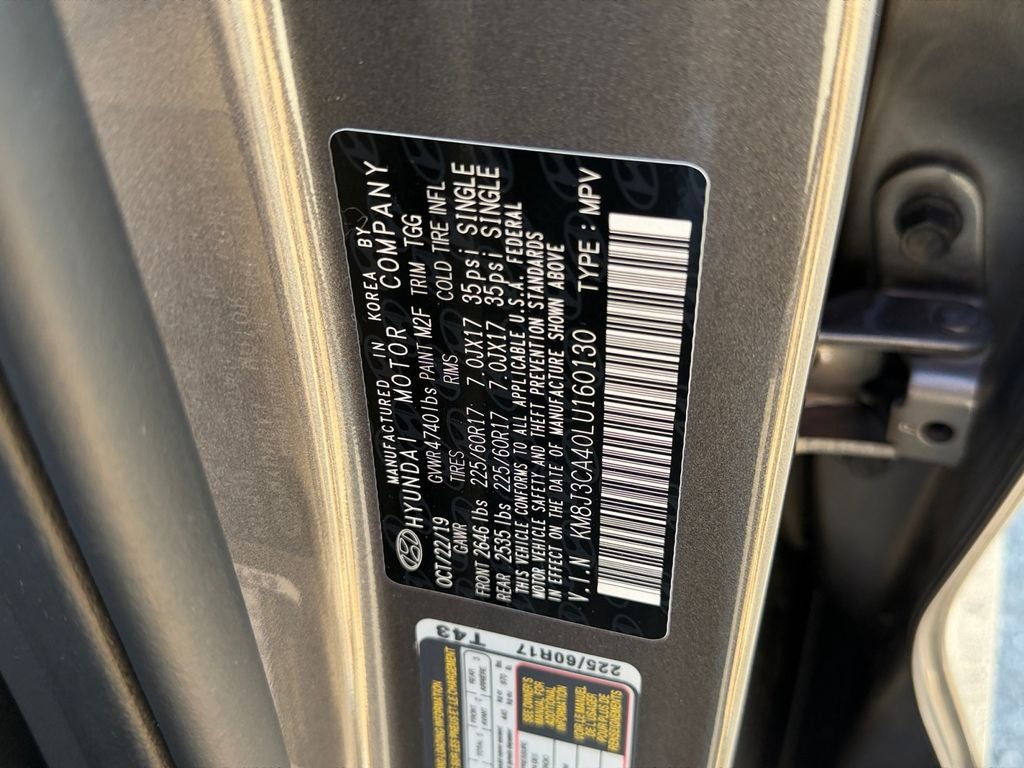2020 Hyundai Tucson Value
