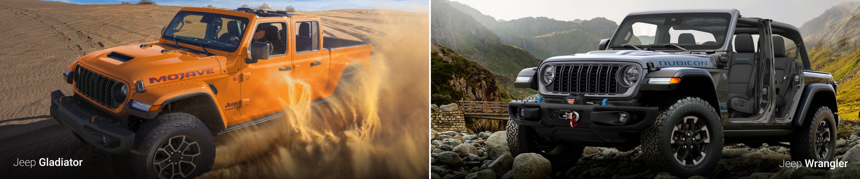 2025 Jeep Gladiator Vs. Jeep Wrangler Comparison