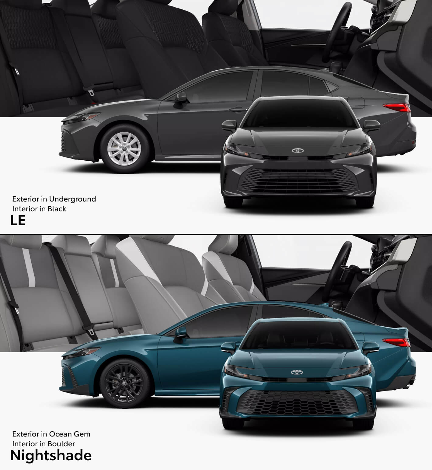 2024 Toyota Camry LE Hybrid & 2024 Toyota Camry SE Hybrid
