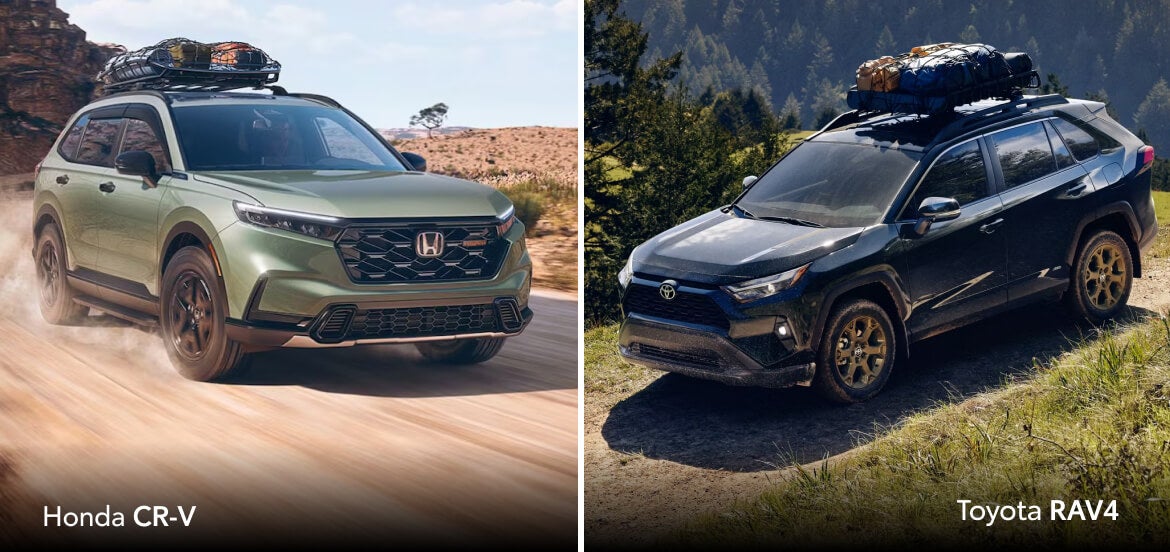 A Brief Overview: 2025 Honda CR-V Hybrid vs. 2025 Toyota RAV4 Hybrid