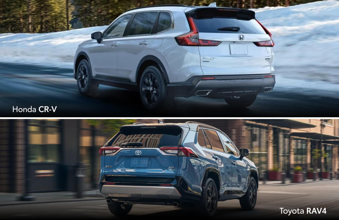 The Difference Between Toyota RAV4 Hybrid MPG vs. Honda CR-V Hybrid MPG