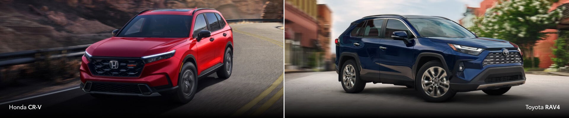 2025 Honda CR-V Hybrid Vs. 2025 Toyota RAV4 Hybrid Comparison