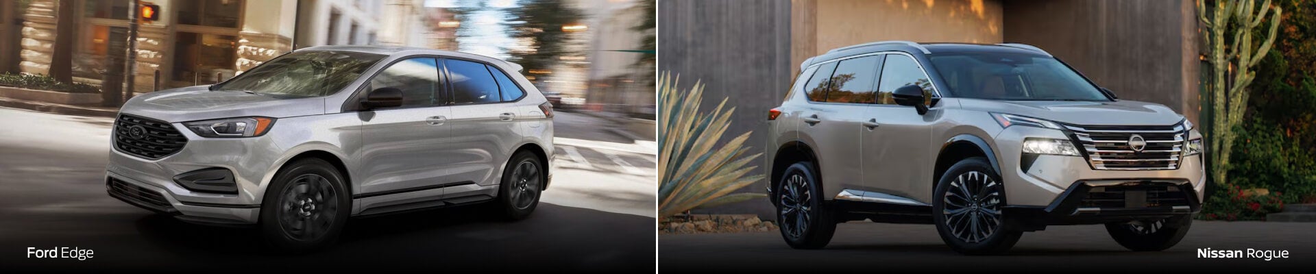 Ford Edge Vs. Nissan Rogue