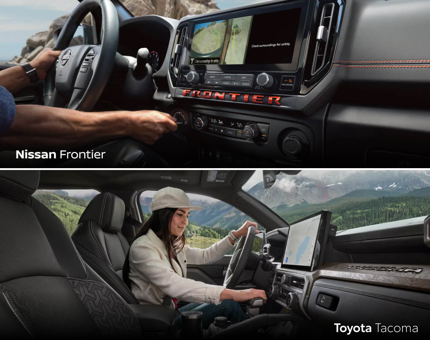 Toyota Tacoma vs. Nissan Frontier Convenience Features