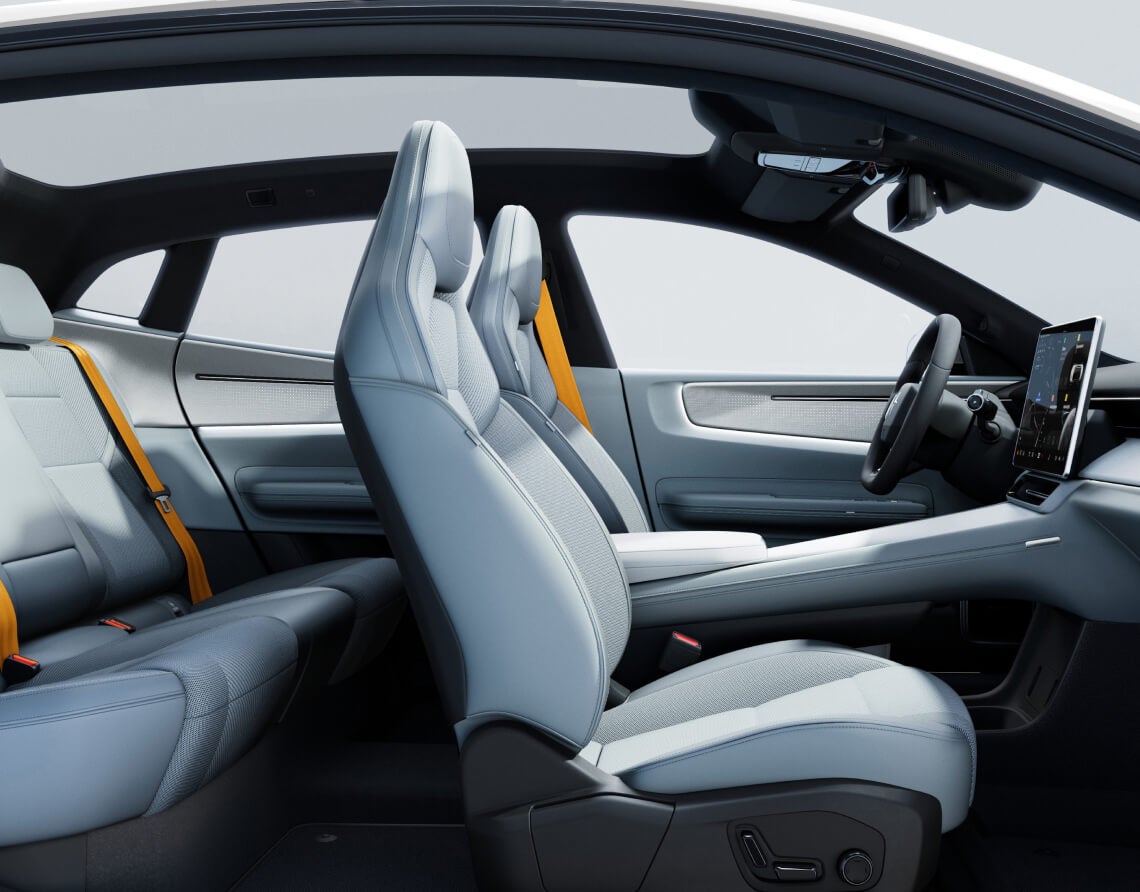 Spacious & Sophisticated: 2024 Polestar 4 Interior