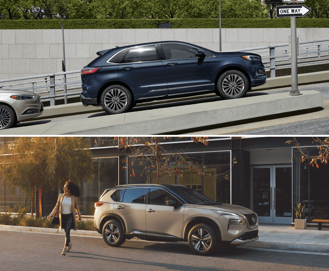 Ford Edge Vs. Nissan Rogue Specs: Power and Performance